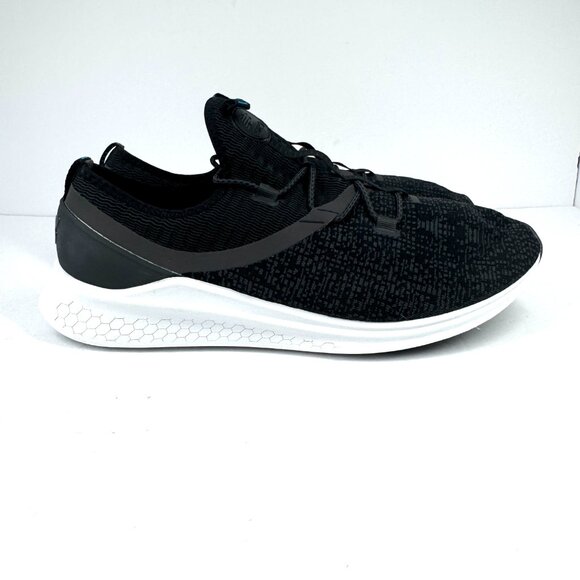 New Balance Fresh Foam Lazr V1 Black Knit Running Shoes Men’s 14 2E Wide NWOT - Picture 5 of 10